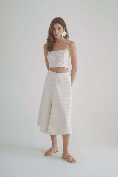 Waffle Crop Top