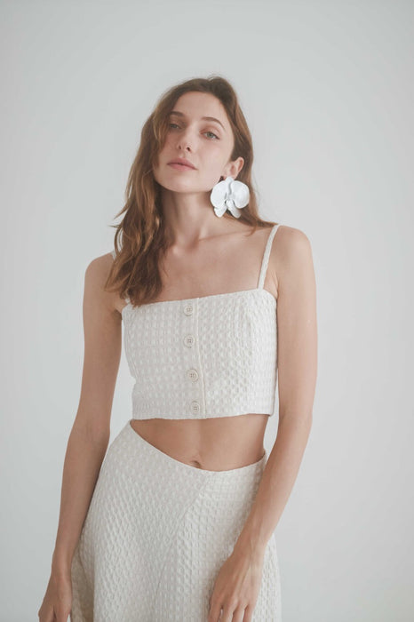 Waffle Crop Top
