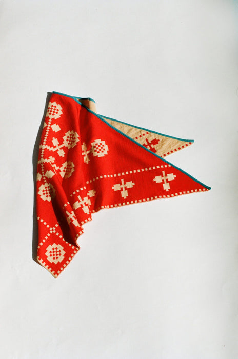 Folk Merino Scarf