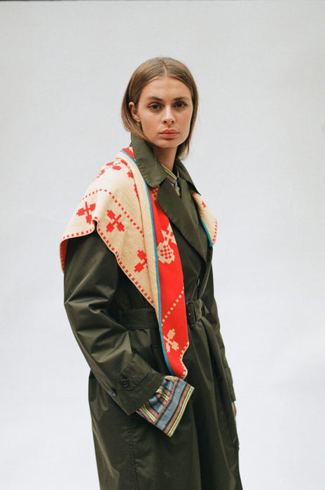 Folk Merino Scarf
