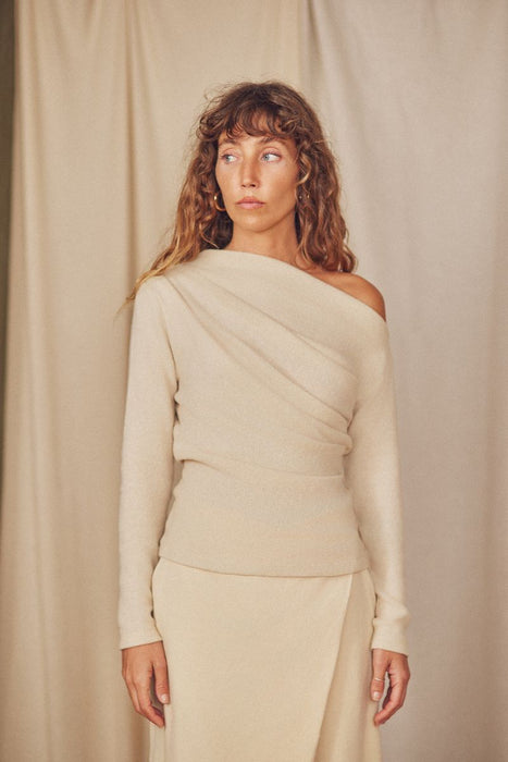 Knit Drape Top