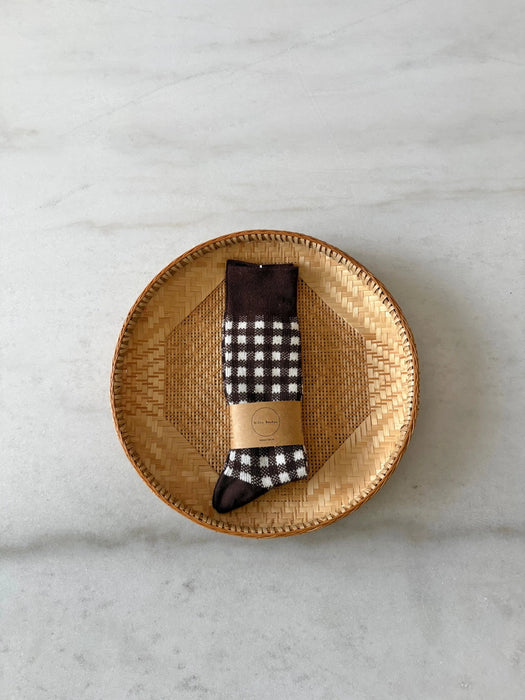 Cotswold Gingham Crew Socks