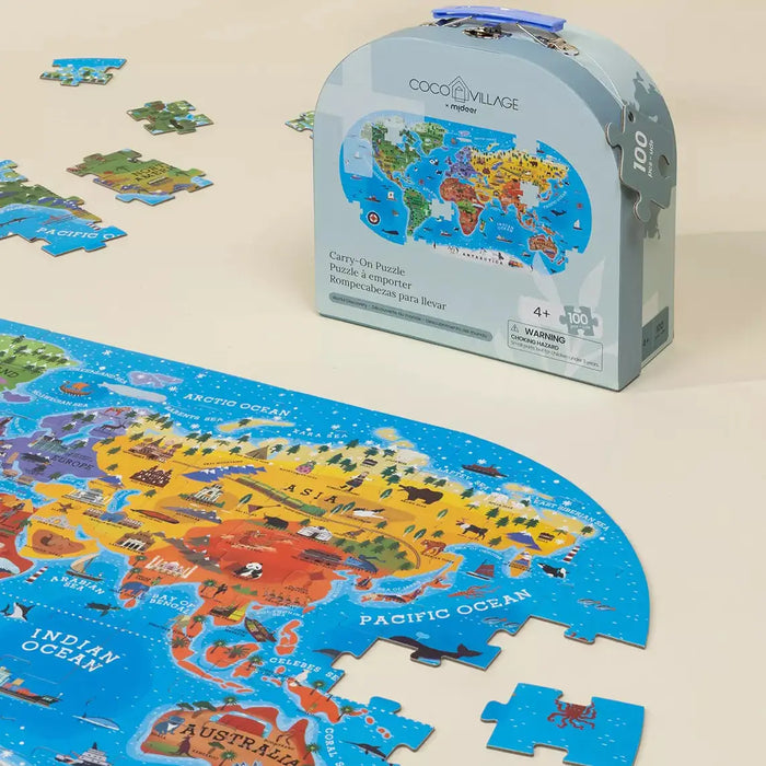 World Discovery - Carry-On Puzzle - 104 Pieces
