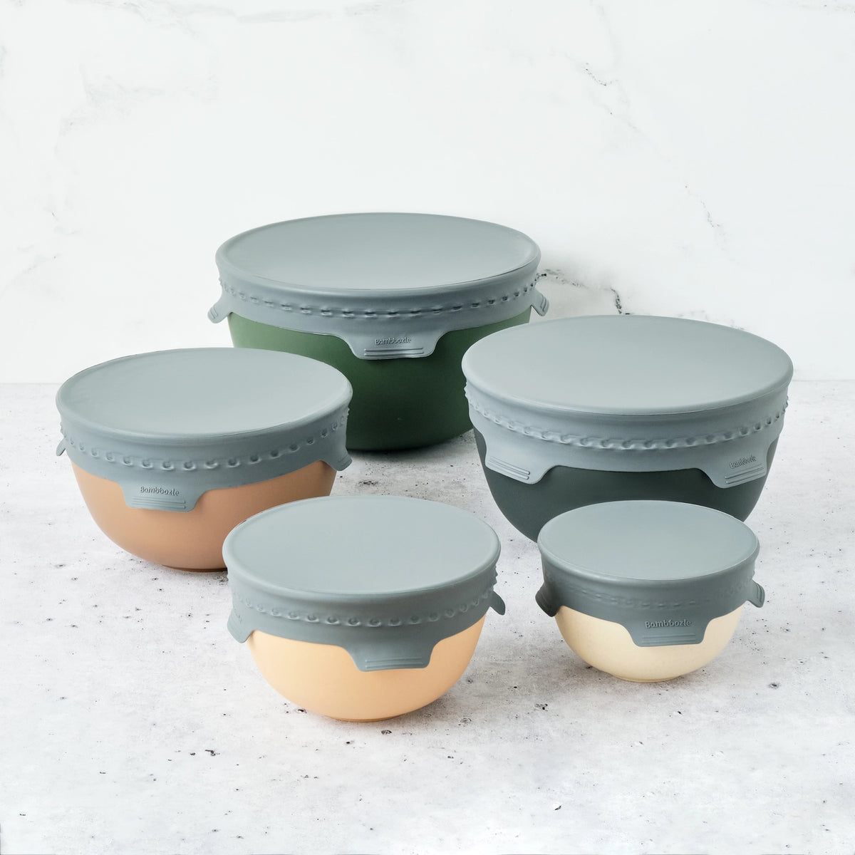 Astrik 5-Piece Mixing Bowl Lids (By Land & Sea Nyack, NY)