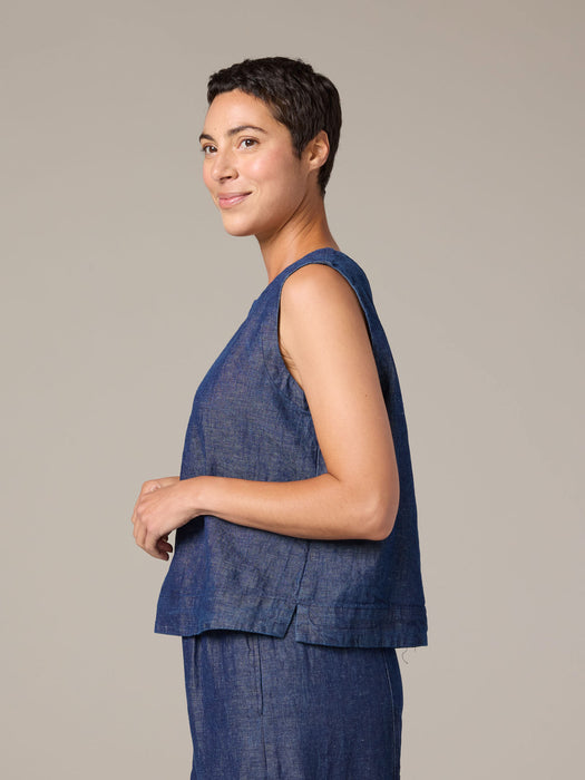 Flax Denim Shell