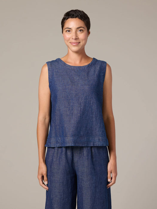 Flax Denim Shell