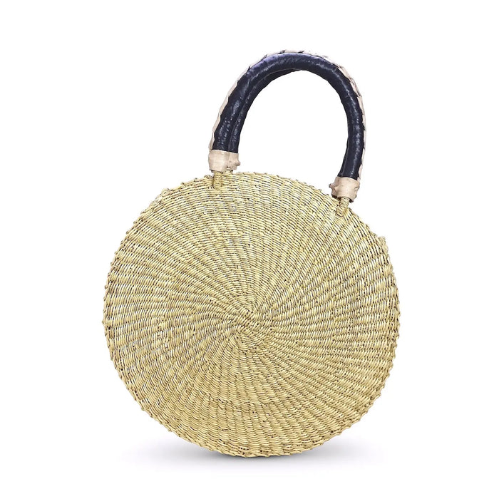 Round Grass Purse