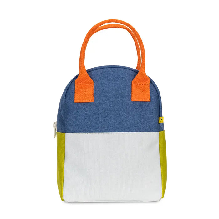 Organic Cotton Zipper Lunch Bag