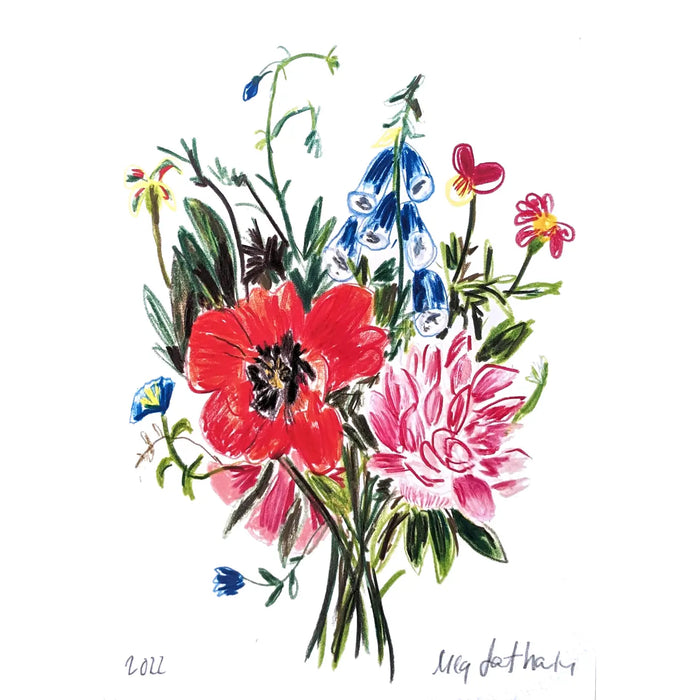 Wild Flowers A3 Print