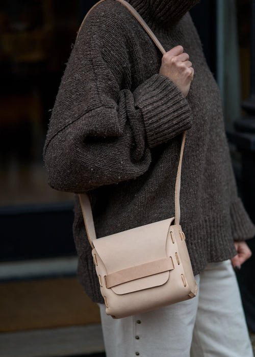 Leather Saddle Bag