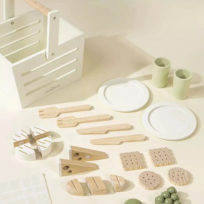 Wooden Picnic Playset & Accessories