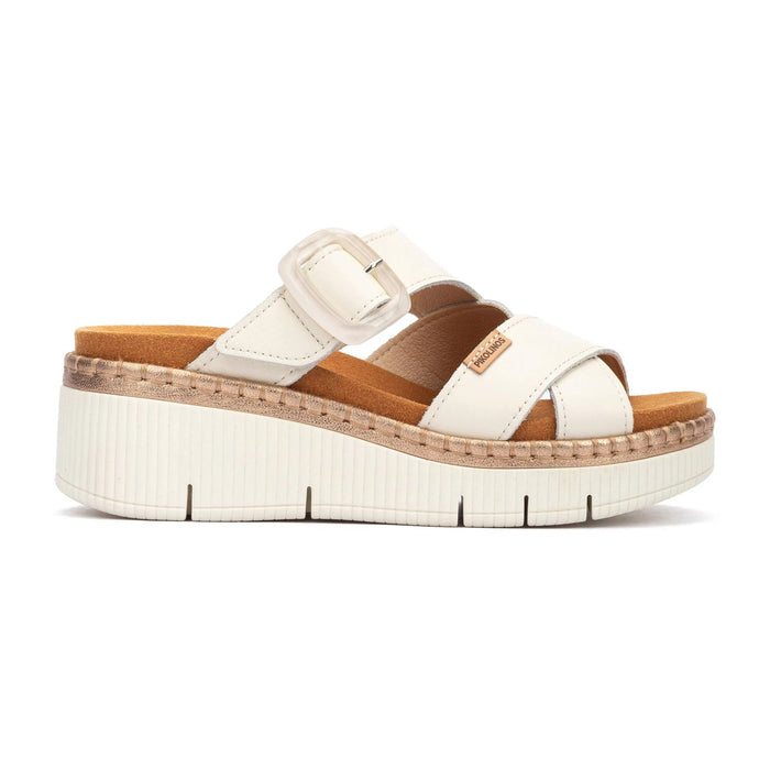 Gomera Buckle Wedge Sandal