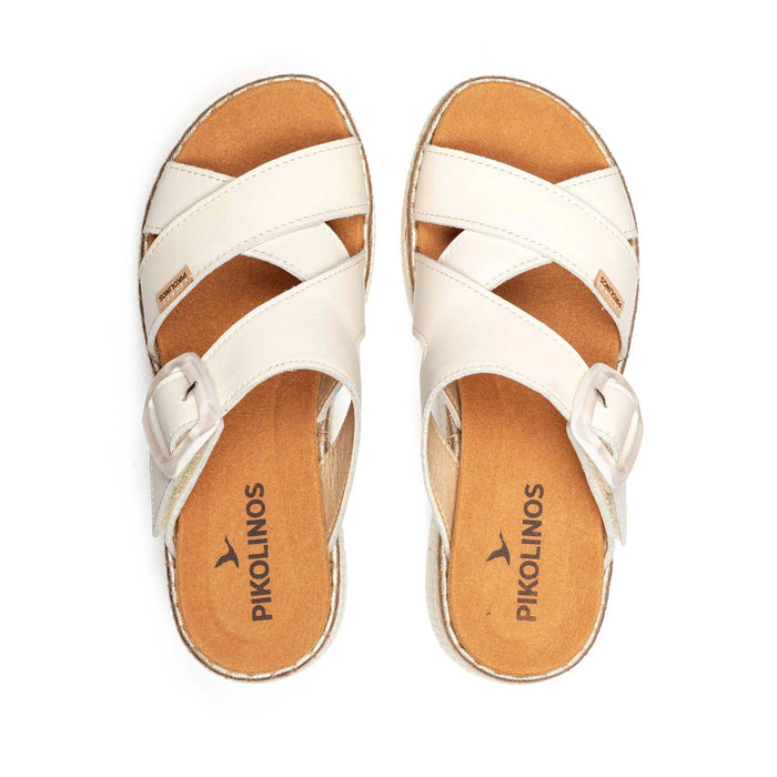 Gomera Buckle Wedge Sandal