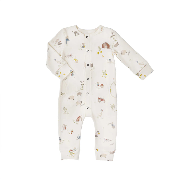On the Farm Placket Romper