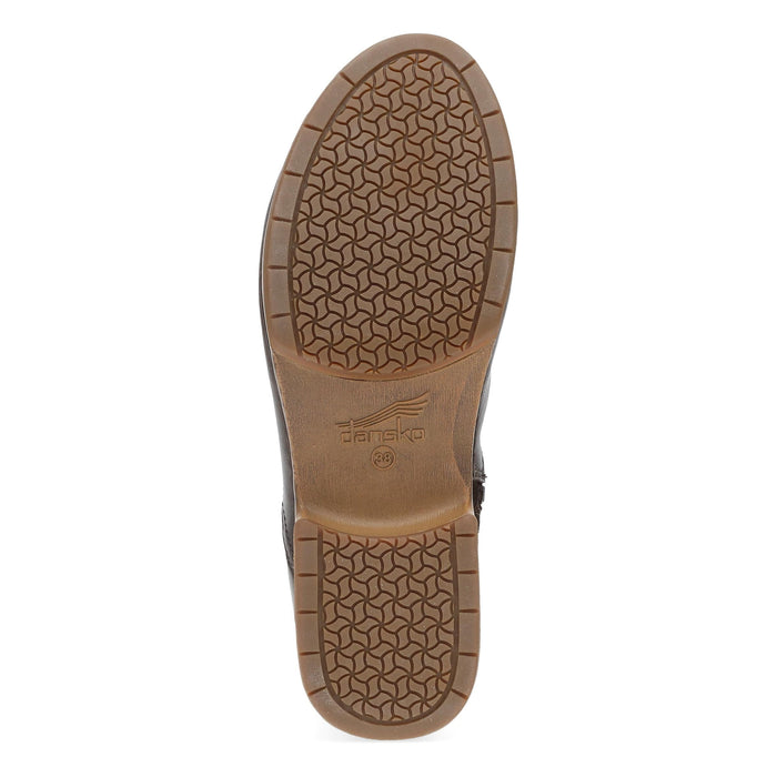 Monique Burnished Equestrian Bootie