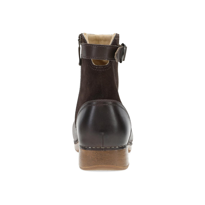 Monique Burnished Equestrian Bootie