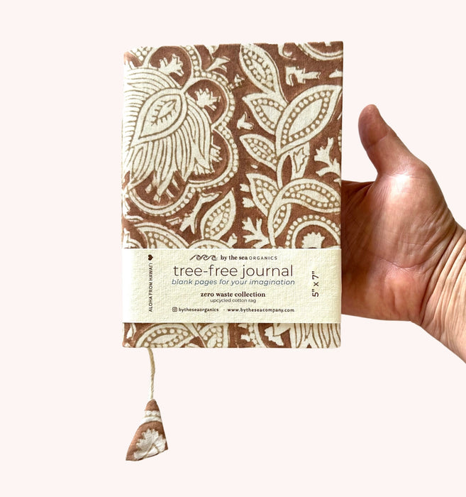Cotton Block Print Journal
