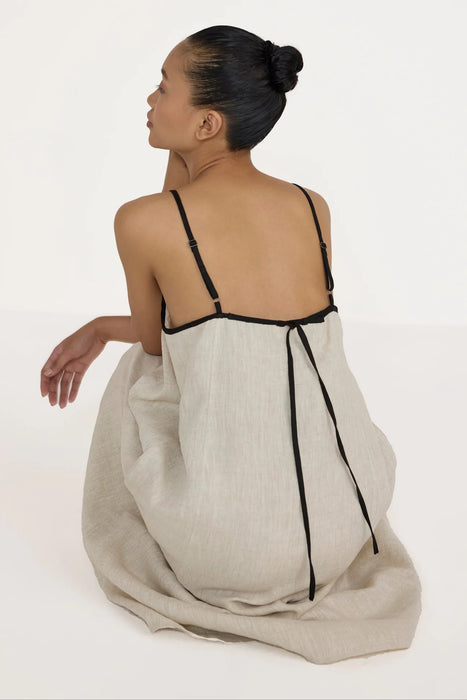 Tie Back Slip Dress