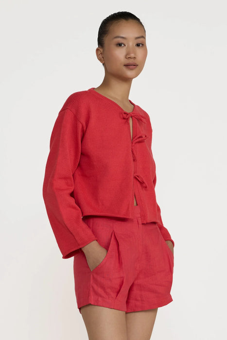 Tie Front Cardigan