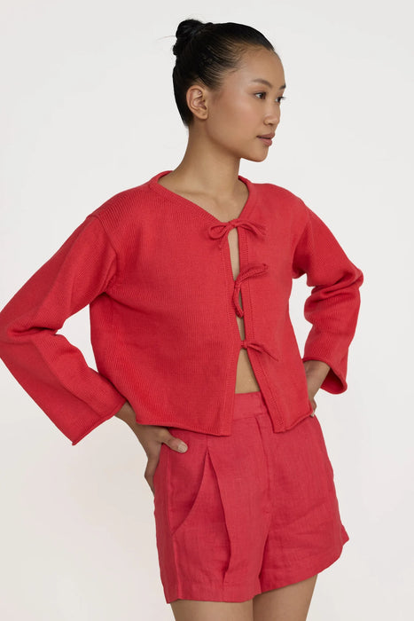 Tie Front Cardigan