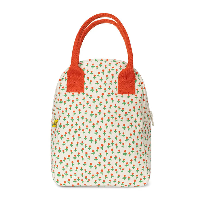 Organic Cotton Zipper Lunch Bag