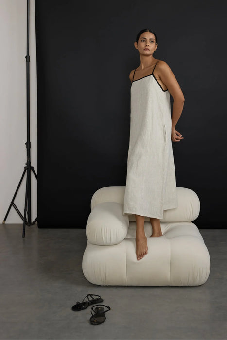 Tie Back Slip Dress