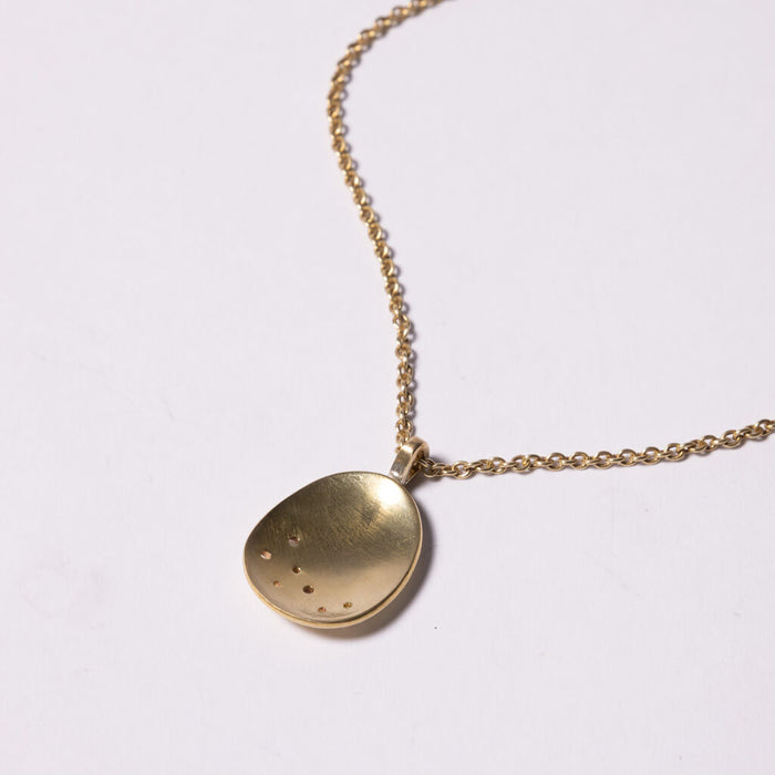 Mini Origin Necklace - Brass