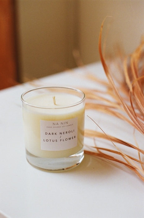Dark Neroli & Lotus Flower 8oz Candle