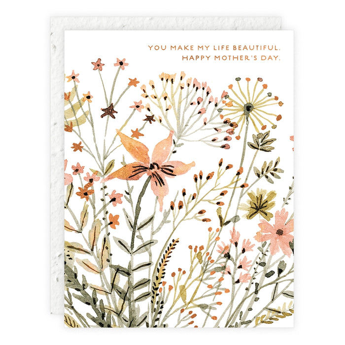 Mother's Day Wildflowers Card