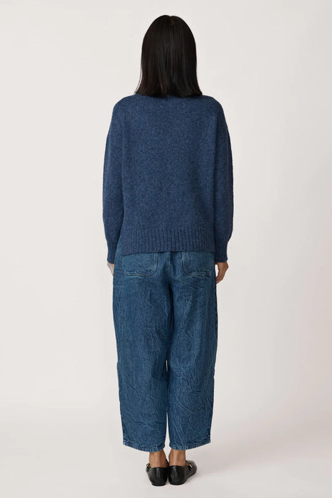 Alpaca Totto Mock Turtleneck Sweater