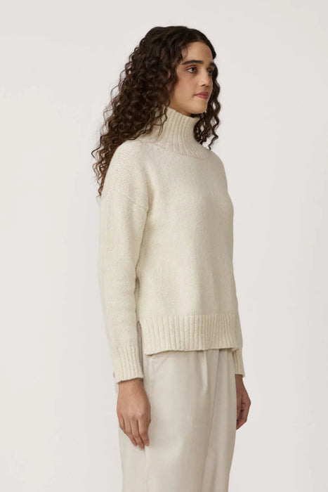 Cotton Totto Mock Turtleneck Sweater