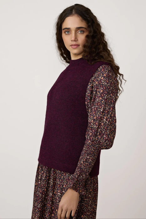 Mockneck Sweater Vest