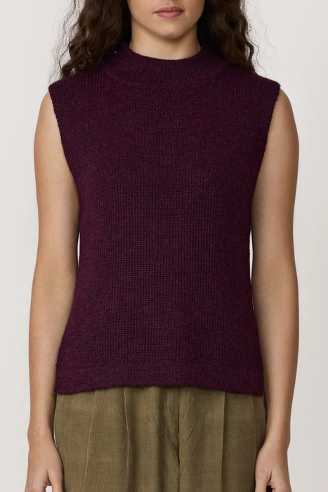 Mockneck Sweater Vest