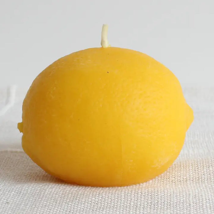 Beeswax Large Lemon Candle