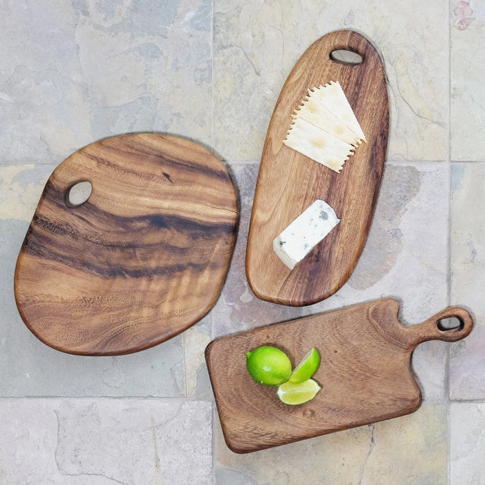 Small Loop Handle Caro Caro Wood Board