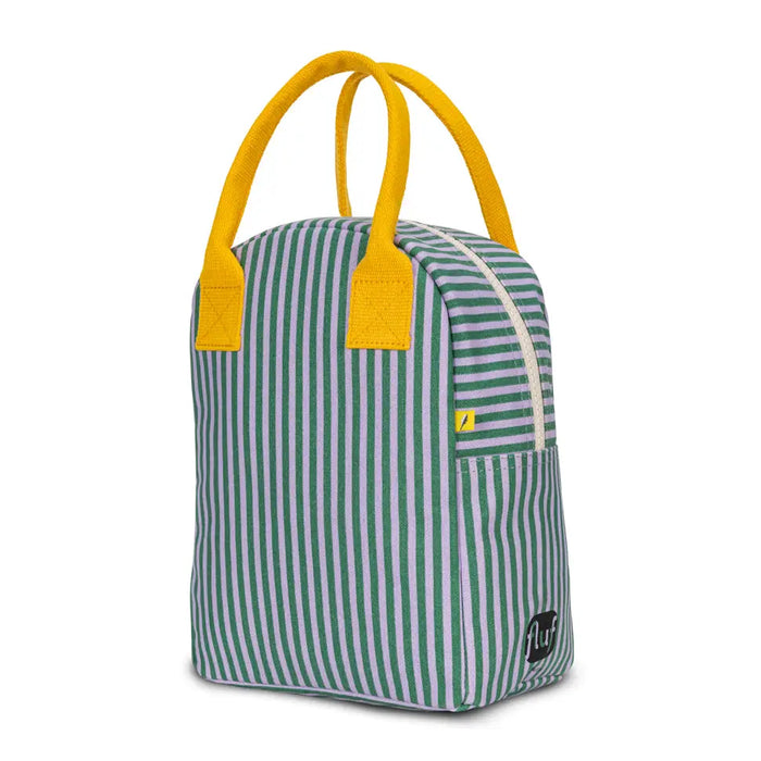 Organic Cotton Zipper Lunch Bag