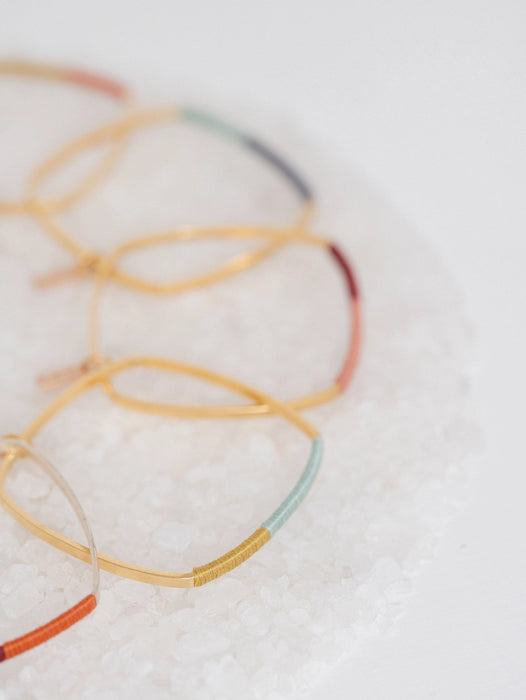 Wrapped Square Bangle