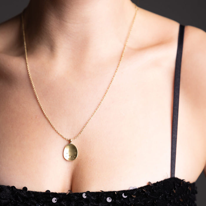 Mini Origin Necklace - Brass