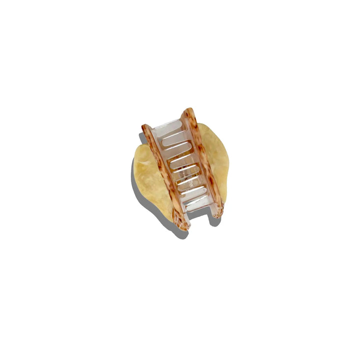 Eco-Friendly Hand-Painted Tulip Conch Shell Claw Hair Clip