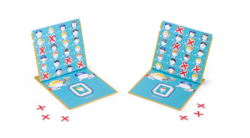Guess Who? Magnetic Travel Board Game