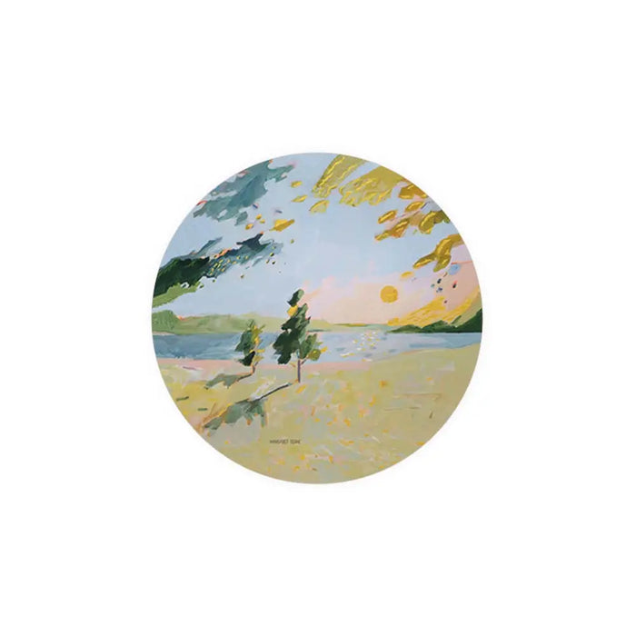 Sunset Picnics Coaster