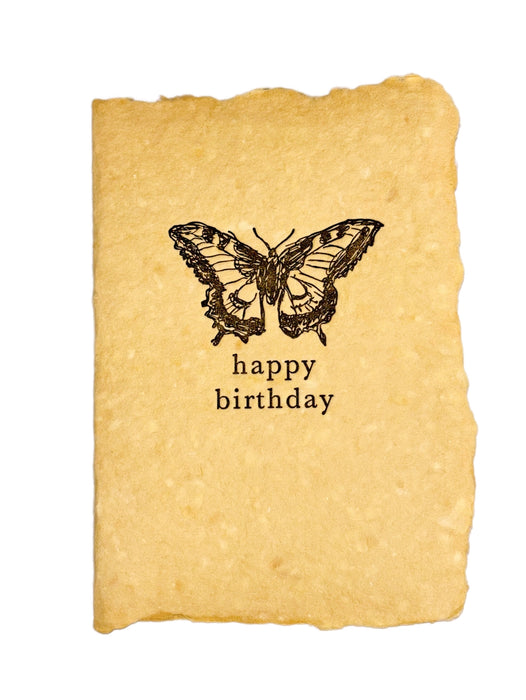 Butterfly Happy Birthday Card
