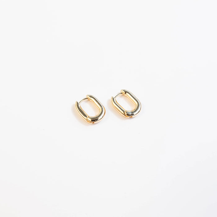 Gold Huggie Earrings