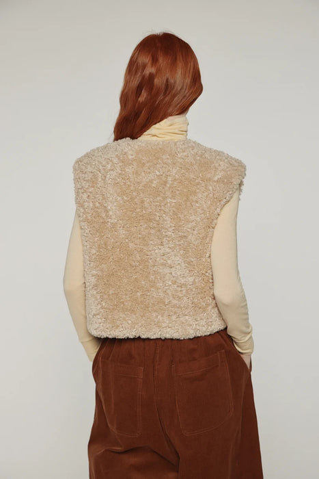 Reversible Faux Fur Vest