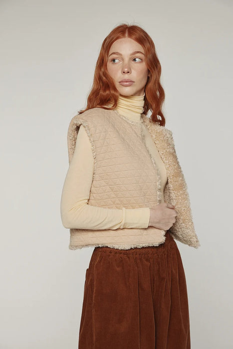 Reversible Faux Fur Vest