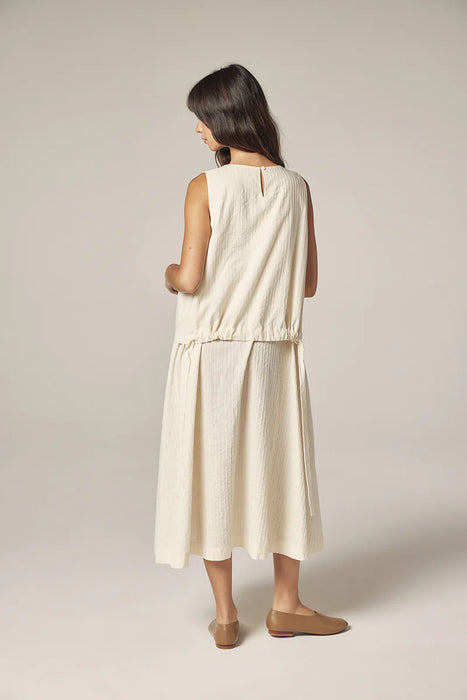Waist Tie Midi Dress