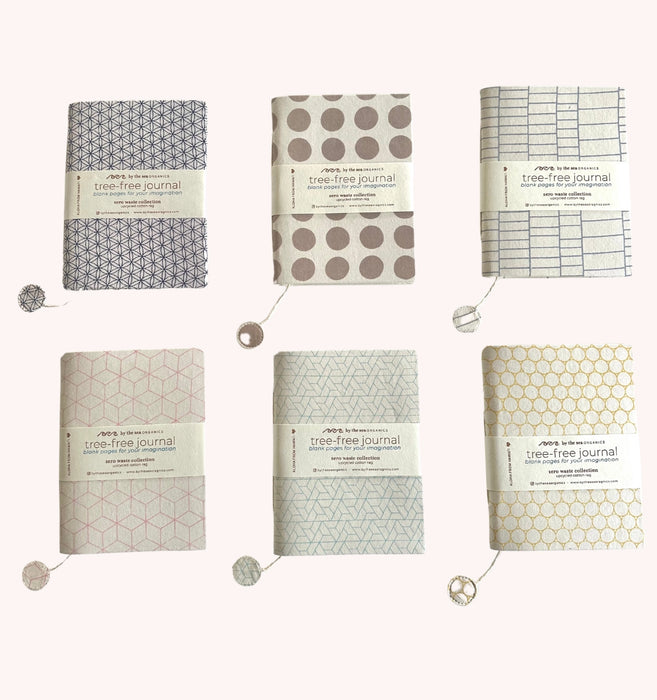 Sacred Geo Cotton Block Print Journal