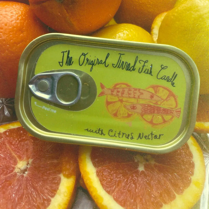 Citrus Nectar - Tinned Fish Candle