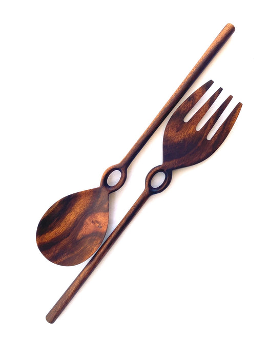 Ring Salad Servers - Set of 2