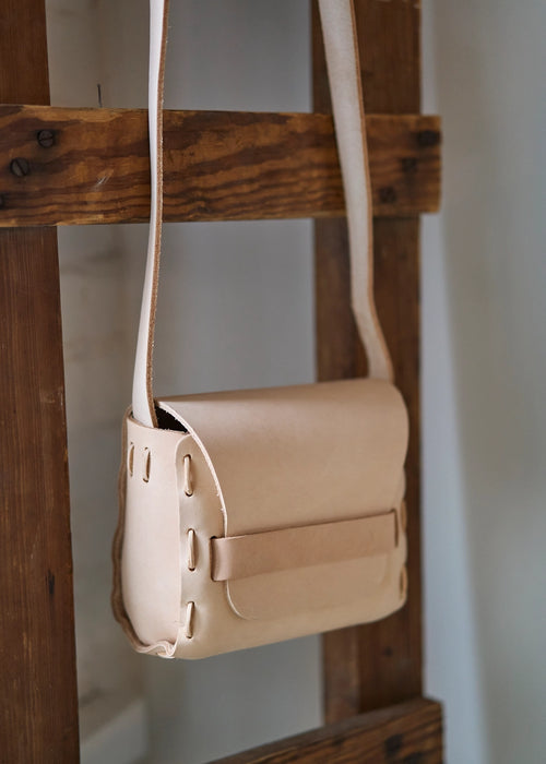 Leather Saddle Bag